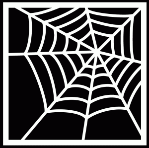 Spider Web Background by Bird