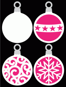 Download Round Baubles - Free Cut File